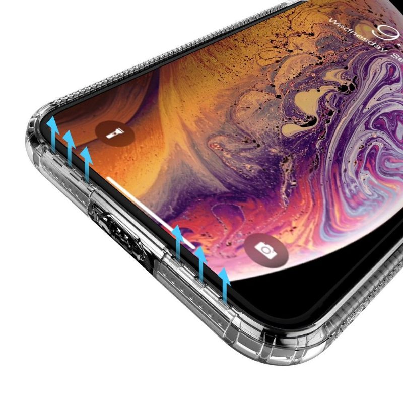 Kuori iPhone X / XS Transparent Gel Flex