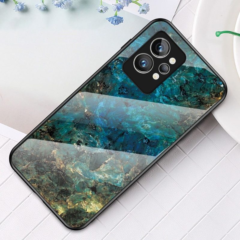 Kuori Realme GT 2 Pro Ocean Marble Glass Back