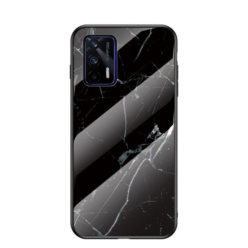 Kuori Realme GT 5G Marble Lina Glass Back