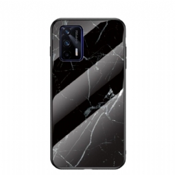 Kuori Realme GT 5G Marble Lina Glass Back