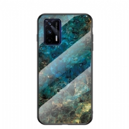 Kuori Realme GT 5G Ocean Marble Glass Back