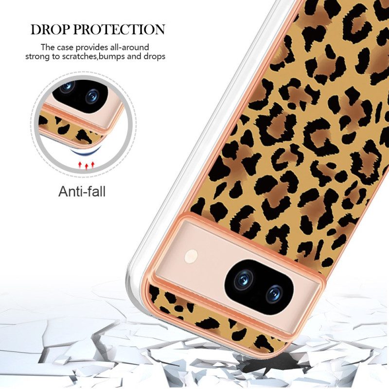 Case Google Pixel 8a Puhelinkuoret Leopardikuvio