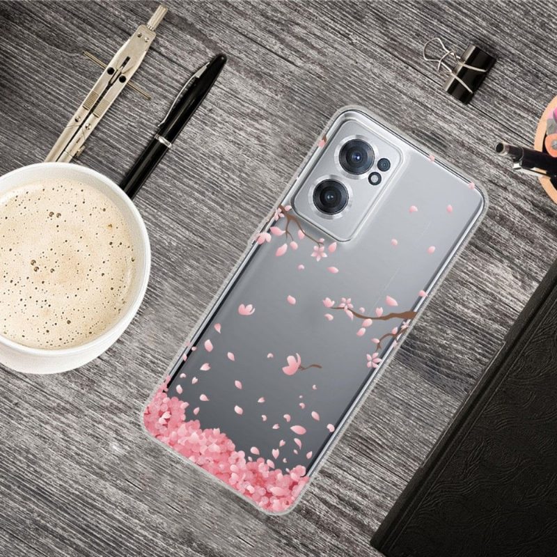 Case OnePlus Nord CE 2 5G Murtumaton Puhelinkuoret Kukkien Terälehdet