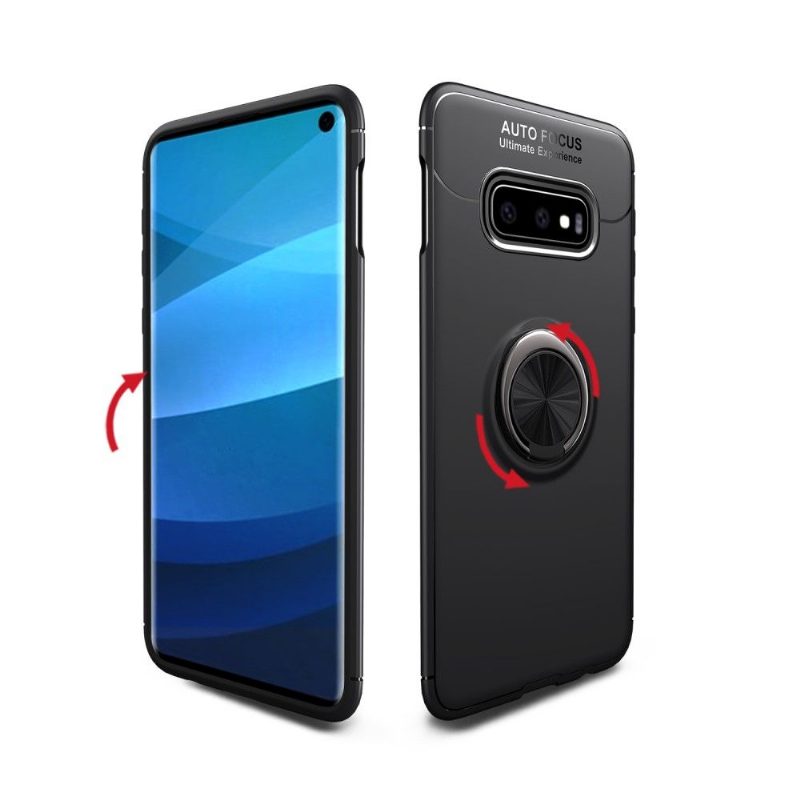 Case Samsung Galaxy S10e Geeli Pyörivällä Jalustalla