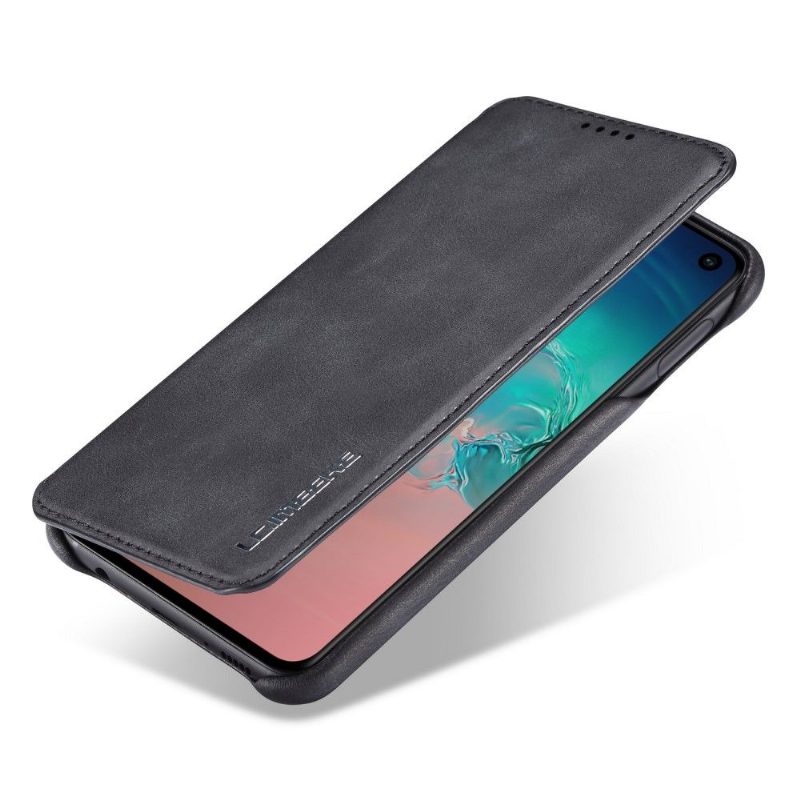 Case Samsung Galaxy S10e Kotelot Flip Keinonahkaa