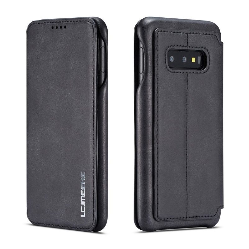 Case Samsung Galaxy S10e Kotelot Flip Keinonahkaa