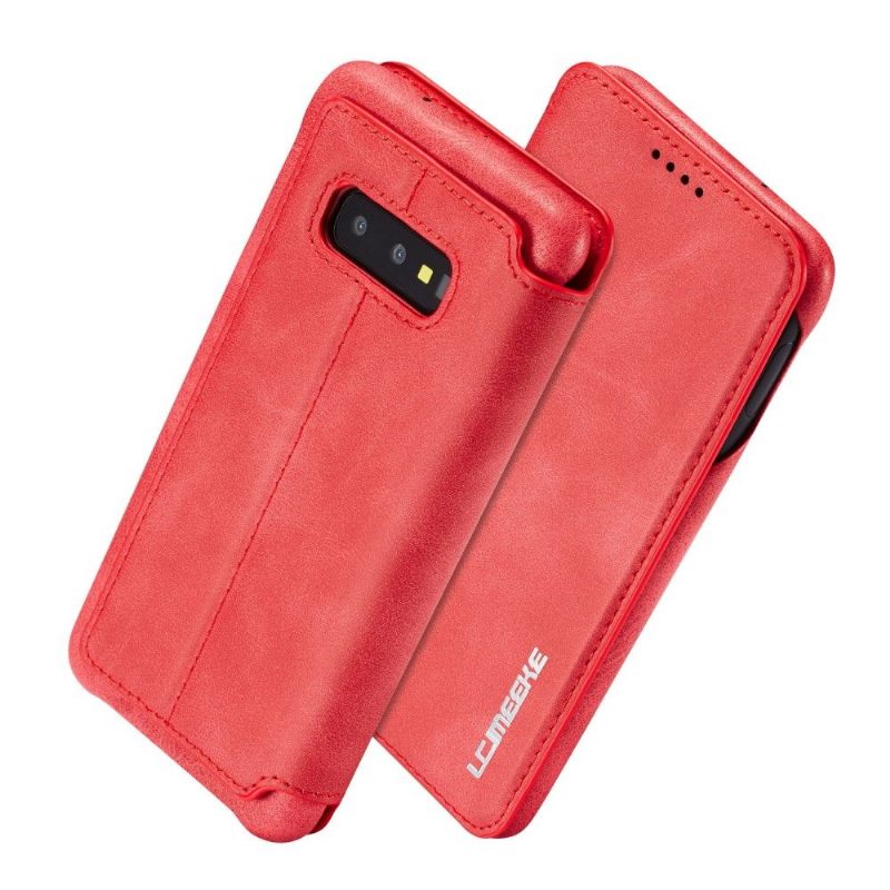 Case Samsung Galaxy S10e Kotelot Flip Keinonahkaa