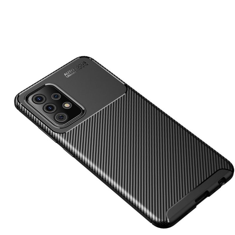 Case Samsung Galaxy A52 5G / A52 4G / A52s 5G Karbon Tyylikäs Silikoni