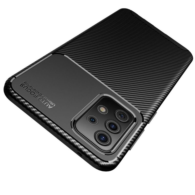 Case Samsung Galaxy A52 5G / A52 4G / A52s 5G Karbon Tyylikäs Silikoni