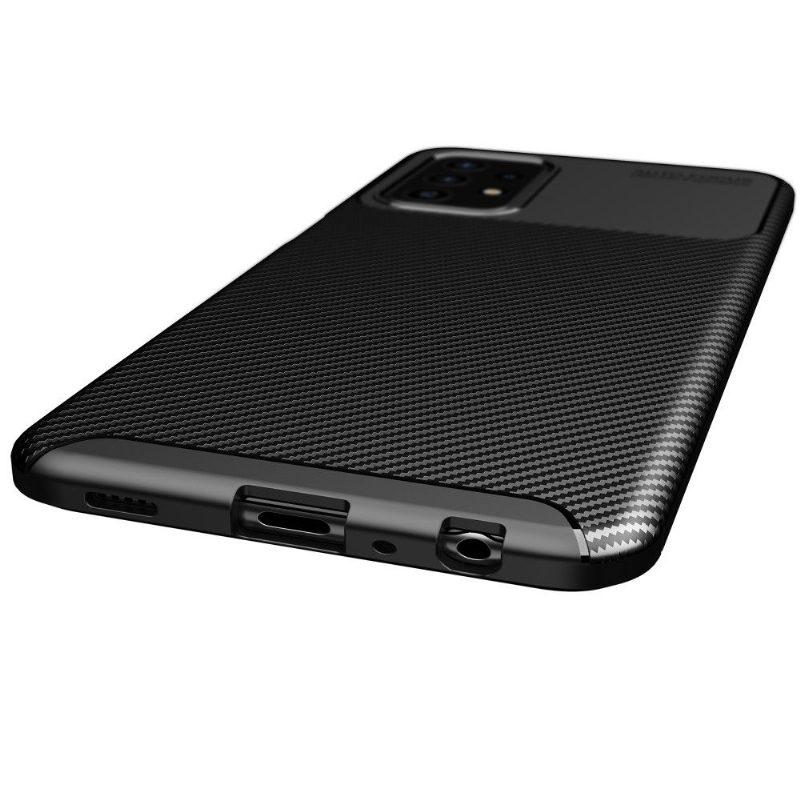 Case Samsung Galaxy A52 5G / A52 4G / A52s 5G Karbon Tyylikäs Silikoni