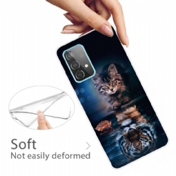 Case Samsung Galaxy A52 5G / A52 4G / A52s 5G Kissan Heijastus