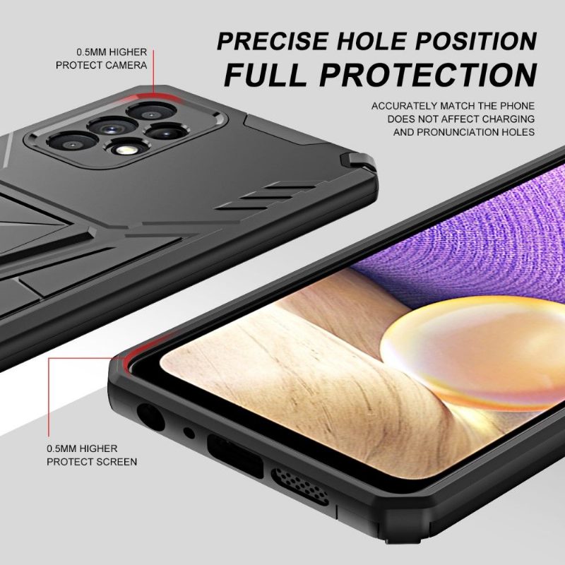 Case Samsung Galaxy A52 5G / A52 4G / A52s 5G Suojakuori Suojaus Jalustalla