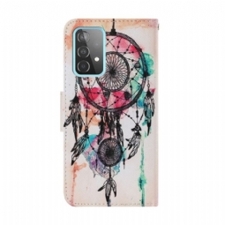 Kotelot Samsung Galaxy A52 5G / A52 4G / A52s 5G Alkuperäinen Watercolour Dreamcatcher