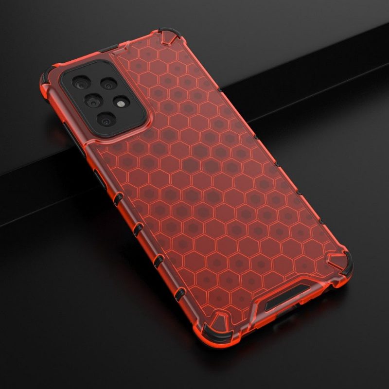 Kuori Samsung Galaxy A52 5G / A52 4G / A52s 5G Suojakuori Kiristysnyörillä Honeycomb Design