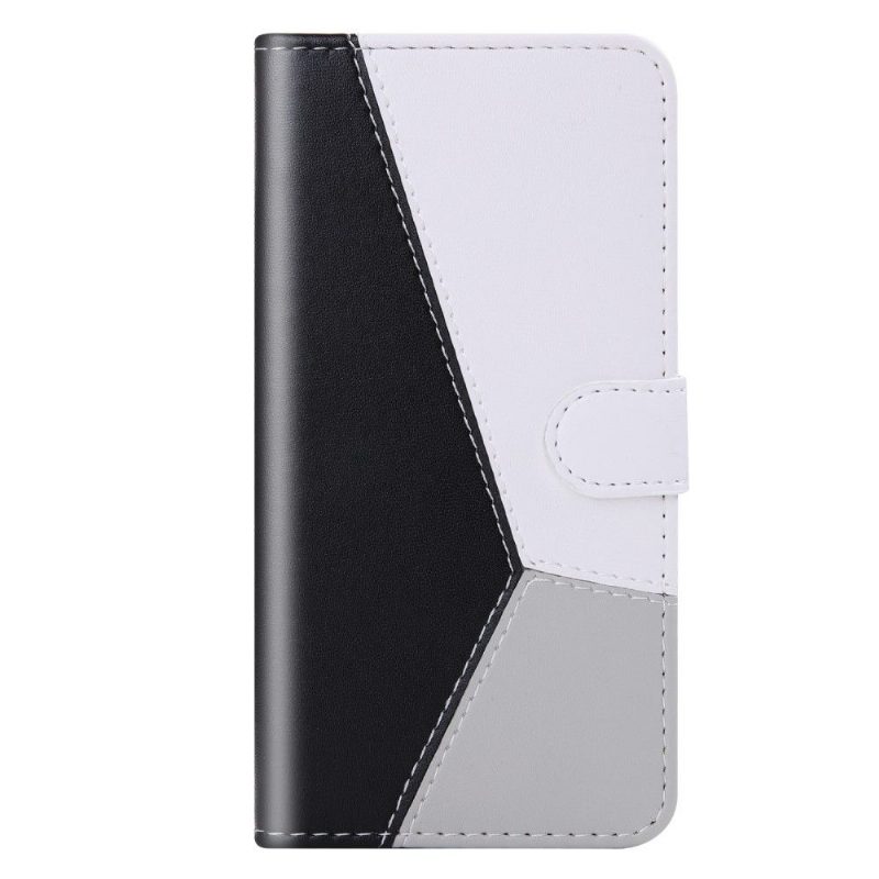 Nahkakotelo Samsung Galaxy A52 5G / A52 4G / A52s 5G Tricolor Faux Leather