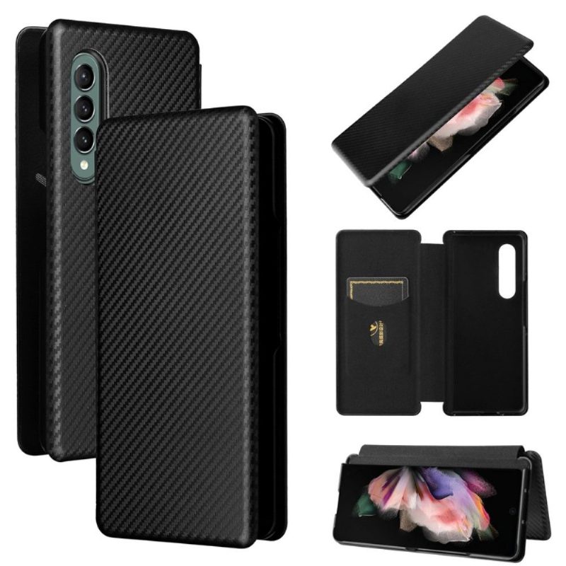 Kotelot Poco M3 Pro 5G Alkuperäinen Carbon Fiber Leatherette