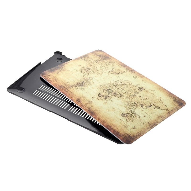 Macbook Air 13 Tuumaa - Vintage World Map Case