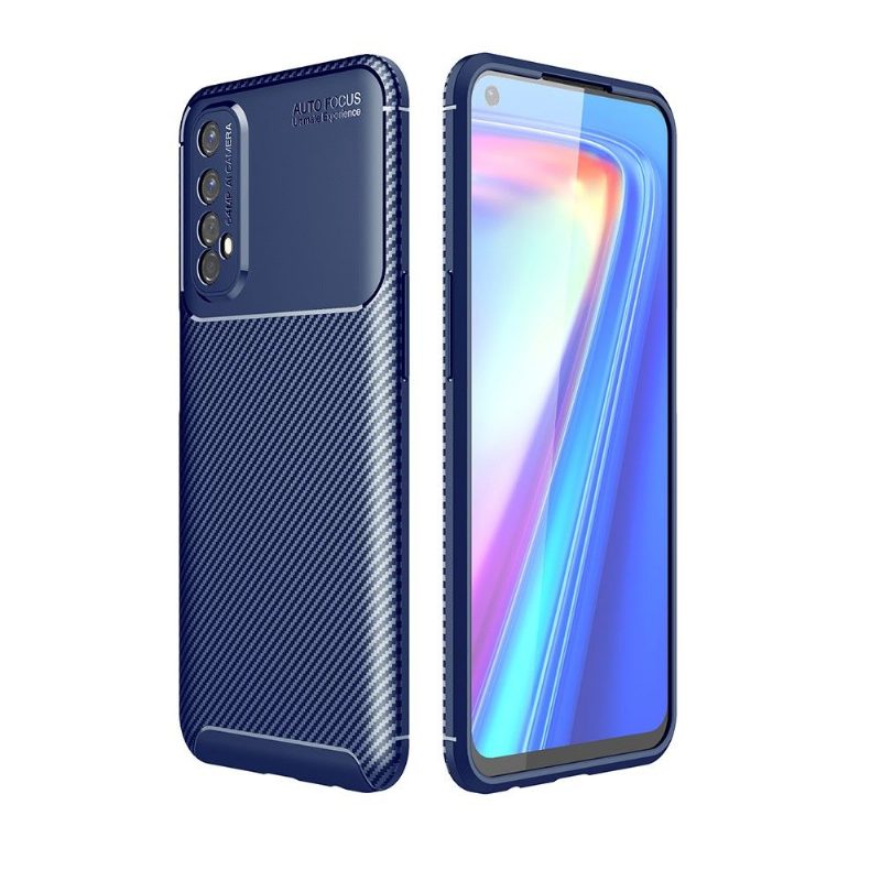 Case Realme 7 Murtumaton Puhelinkuoret Hiilikuituefekti