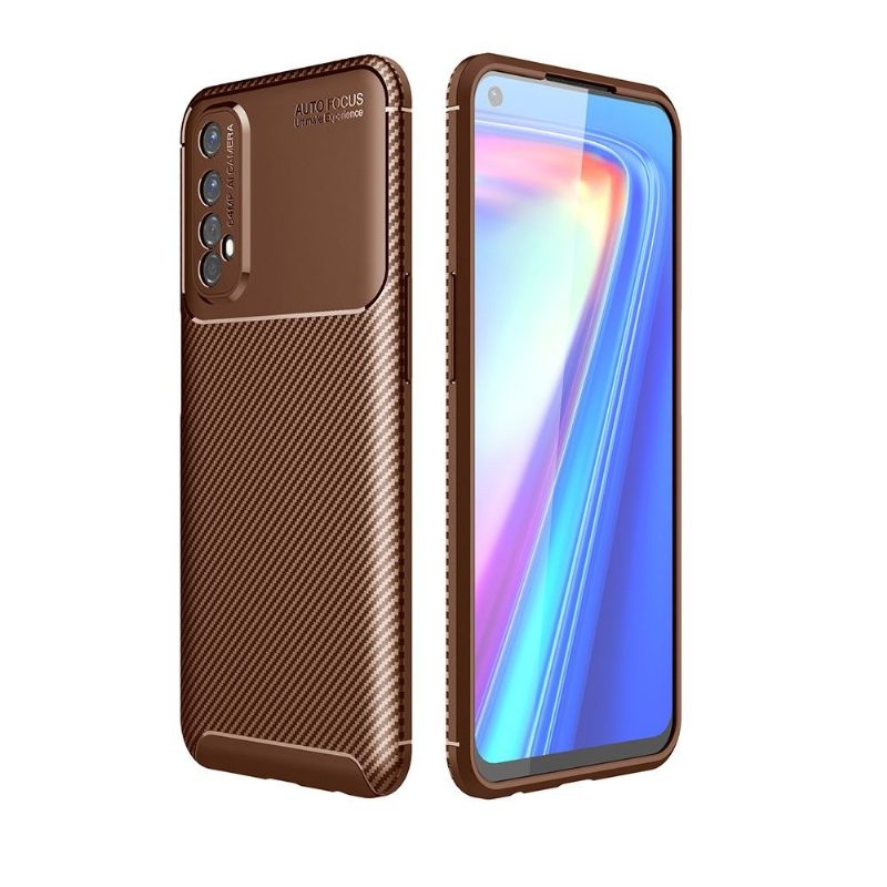 Case Realme 7 Murtumaton Puhelinkuoret Hiilikuituefekti