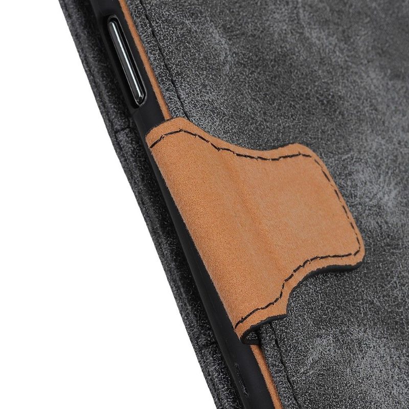 Kuoret Xiaomi Redmi Note 9 Suojakuori Edouard Faux Leather Vintage