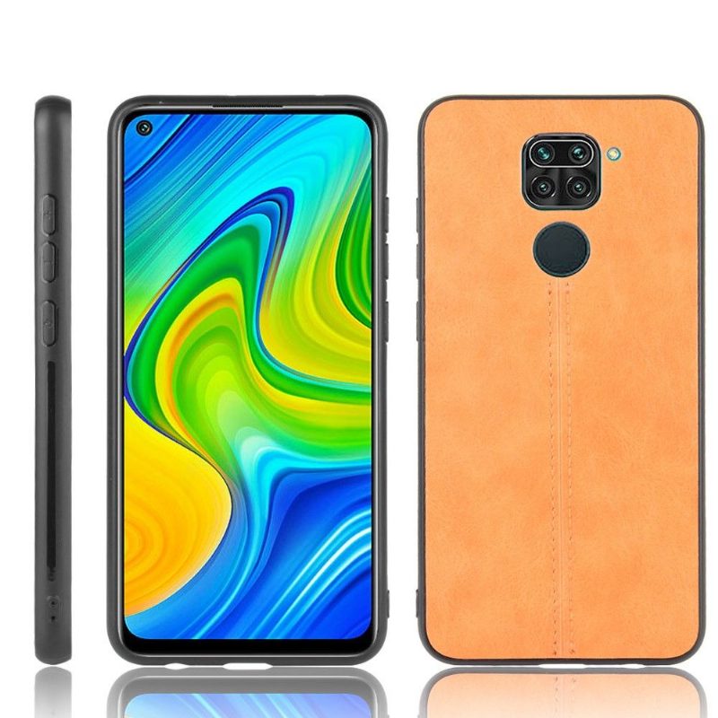 Kuori Xiaomi Redmi Note 9 Suojakuori Nahkaefekti