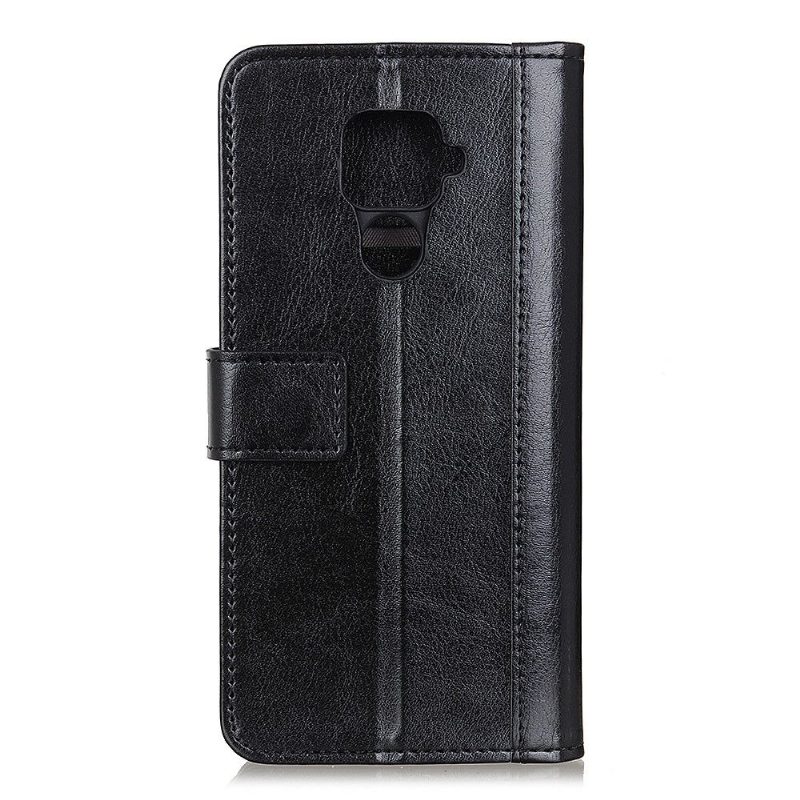 Nahkakotelo Xiaomi Redmi Note 9 Murtumaton Puhelinkuoret Premium Faux Leather Niiteillä