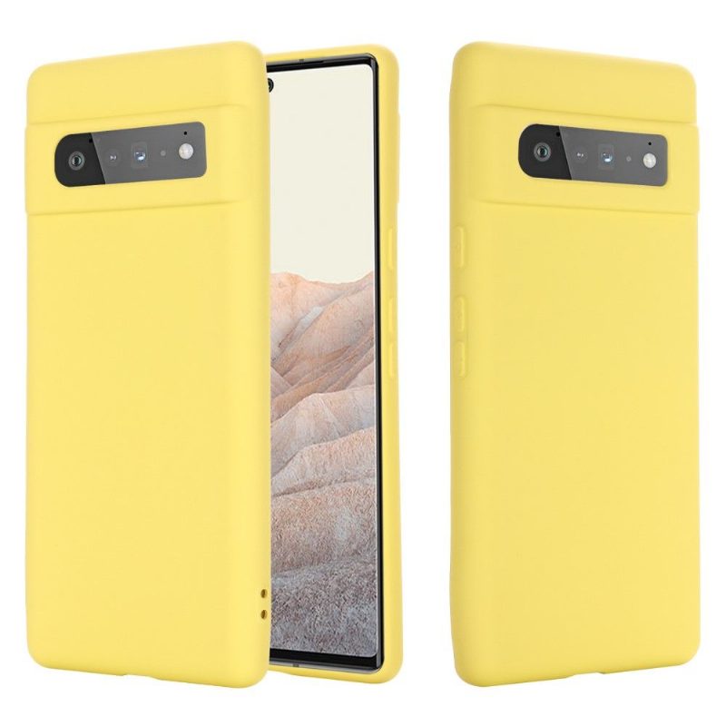 Case Google Pixel 6 Pro Puro Nestemäinen Silikoni