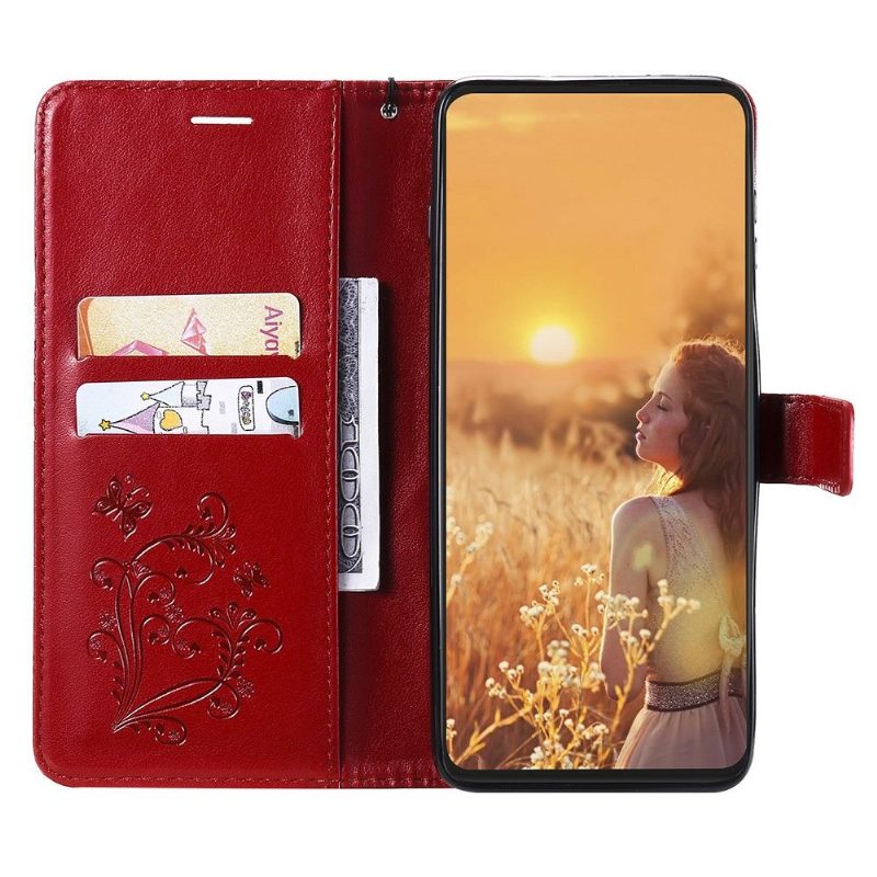 Flip Case Google Pixel 6 Pro Hemming Butterflies -toimintotuki