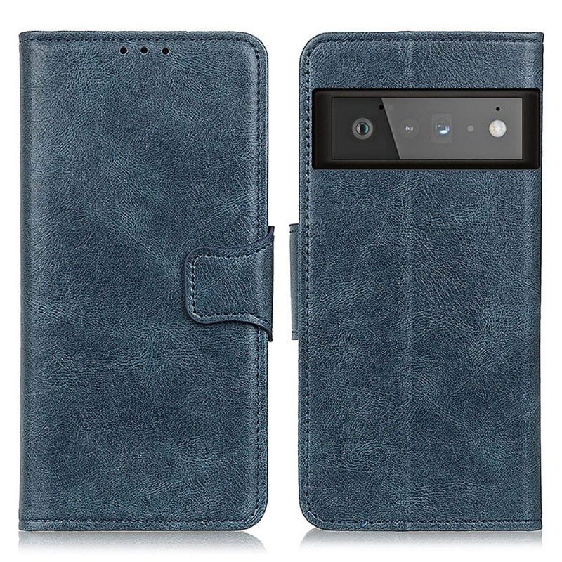 Flip Case Google Pixel 6 Pro Hemming Kotelot Flip Keinonahkainen Foliojalustatoiminto