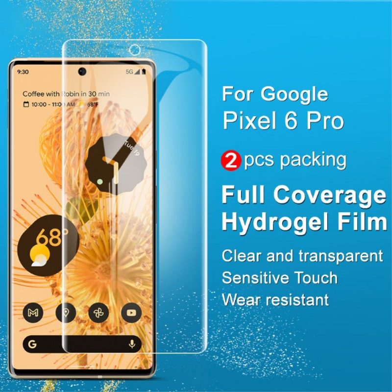 Google Pixel 6 Pro Hydrogel -Näytönsuoja (2 Kpl)