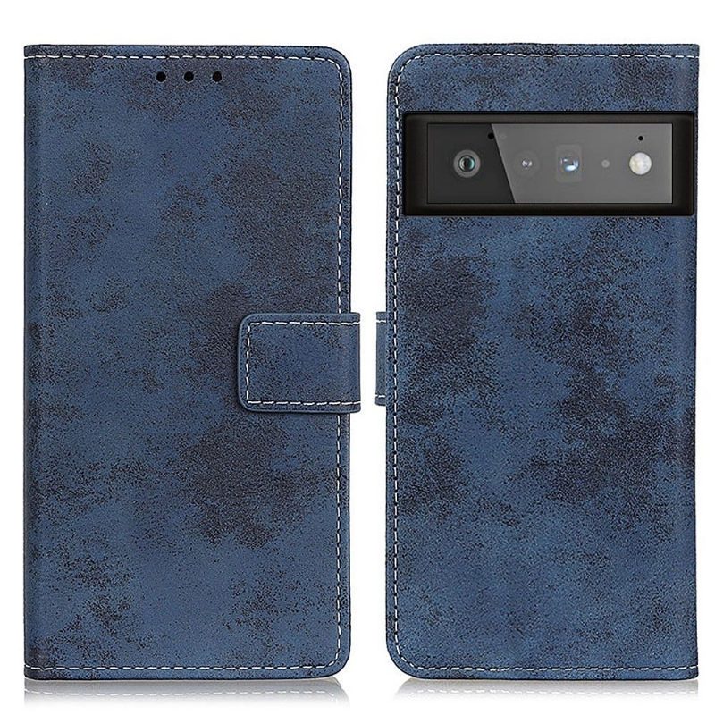 Kotelot Google Pixel 6 Pro Alkuperäinen Cyrius Faux Leather Vintage