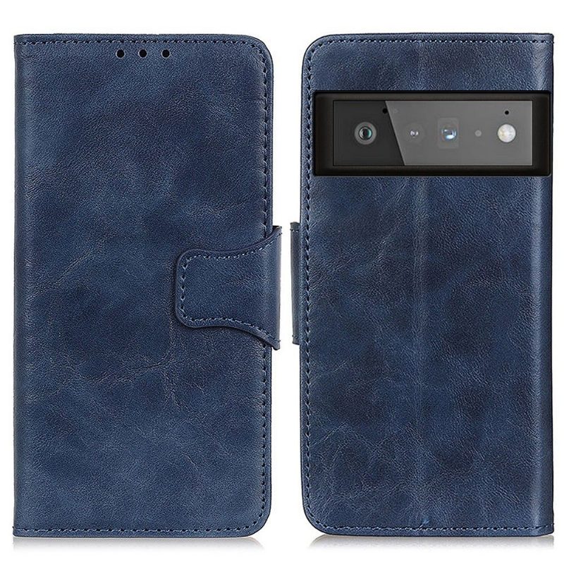 Kuoret Google Pixel 6 Pro Alkuperäinen Edouard Classic Faux Leather