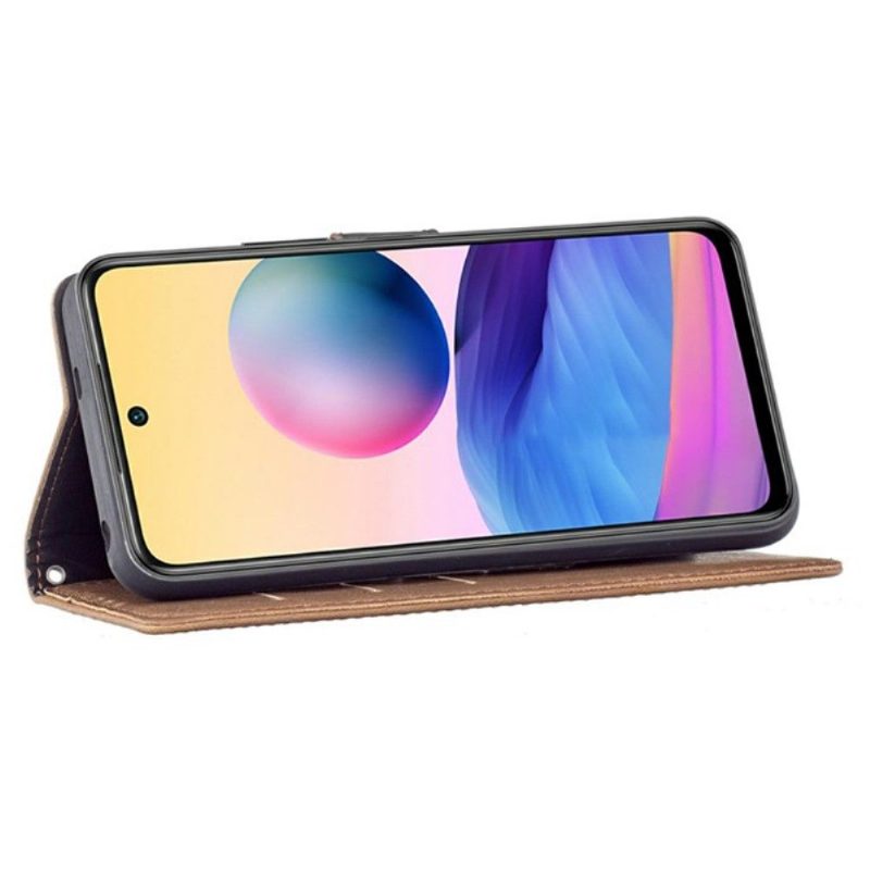 Kuoret Google Pixel 6 Pro Kotelot Flip Retro Keinonahkainen Folio