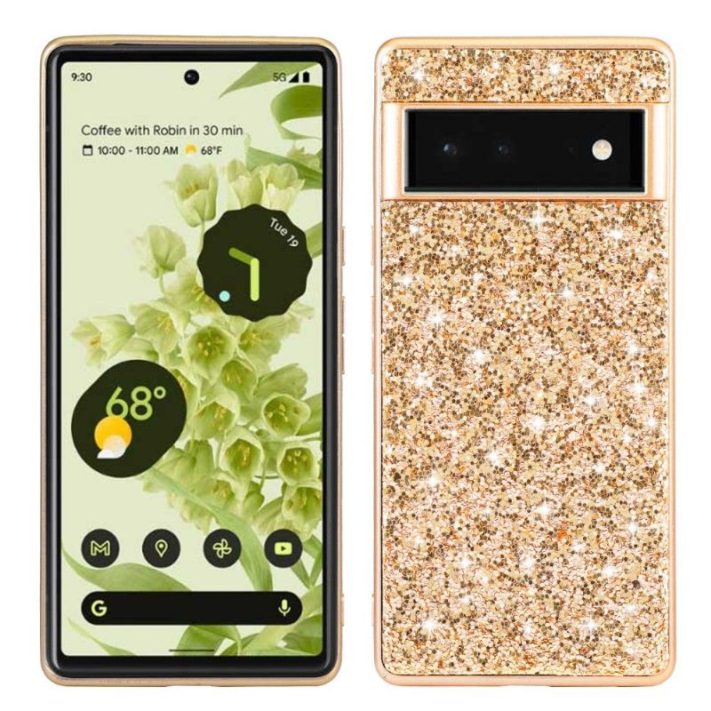 Kuori Google Pixel 6 Pro Alkuperäinen Glitter Glamour