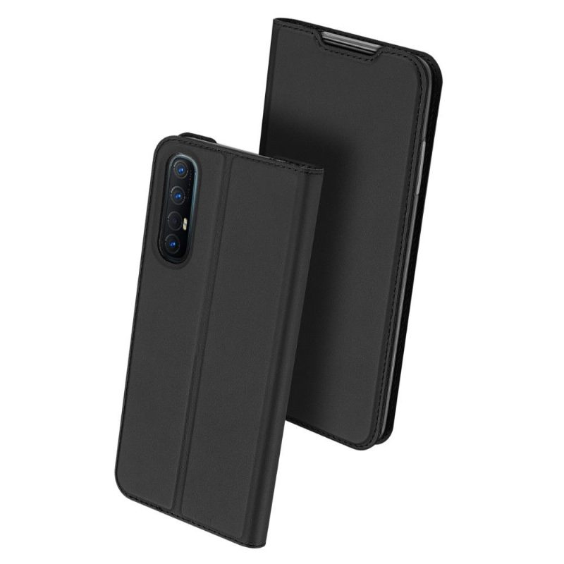 Flip Case Oppo Find X2 Neo Hemming Satiinipinnoite