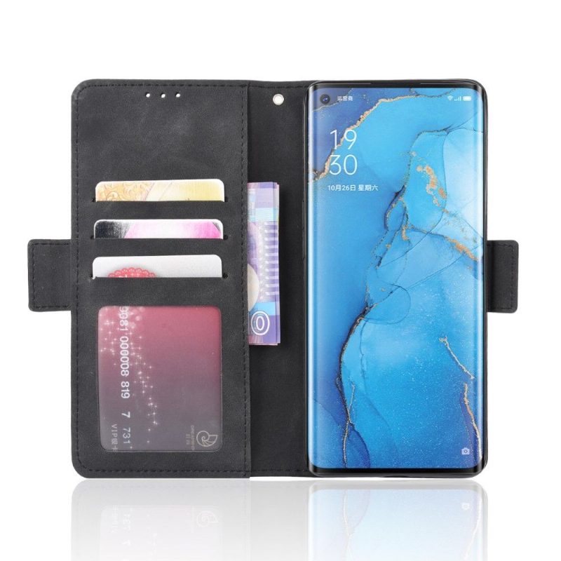 Kotelot Oppo Find X2 Neo Premium Korttikotelolla