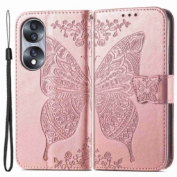 Flip Case Honor 70 Barokki Perhonen