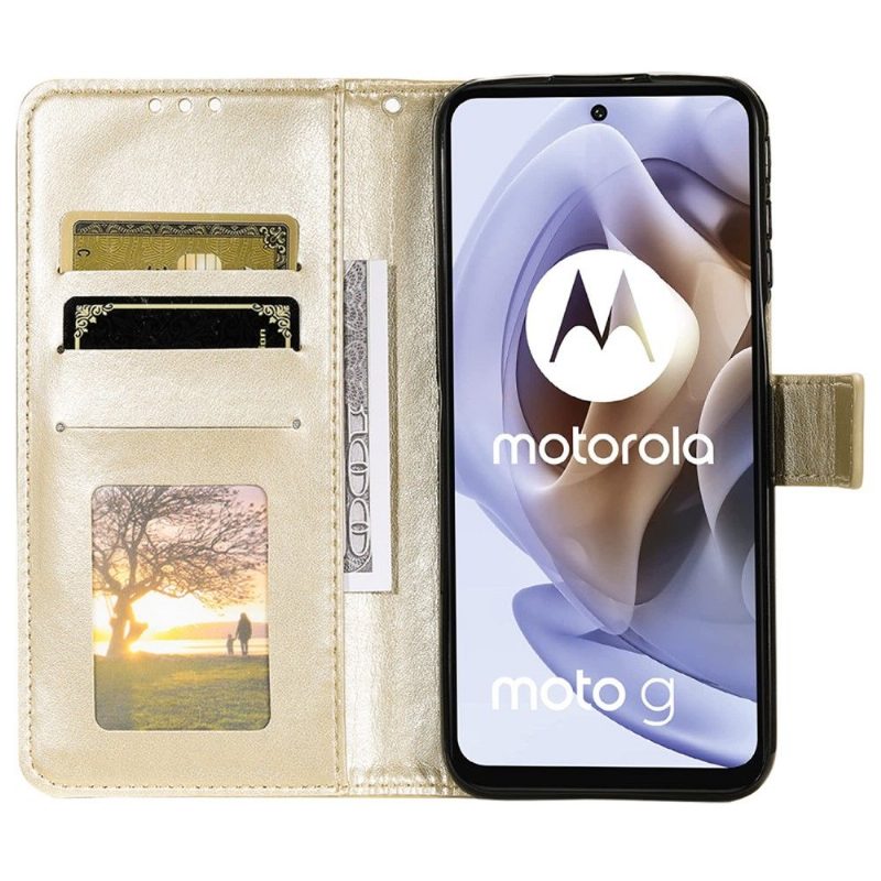 Kotelot Motorola Moto G31 / Moto G41 Alkuperäinen Mandala Sun