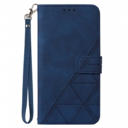 Flip Case OnePlus Nord CE 3 Lite 5G Suojaketju Kuori Hihnan Kolmiot