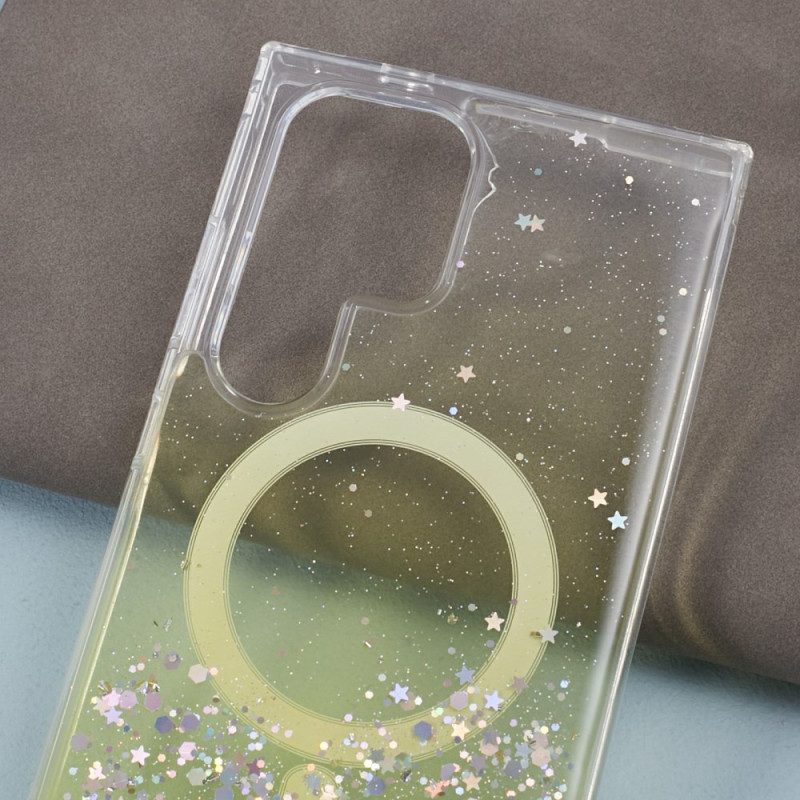 Case Samsung Galaxy S24 Ultra 5g Puhelinkuoret Magsafe-yhteensopiva Glitter