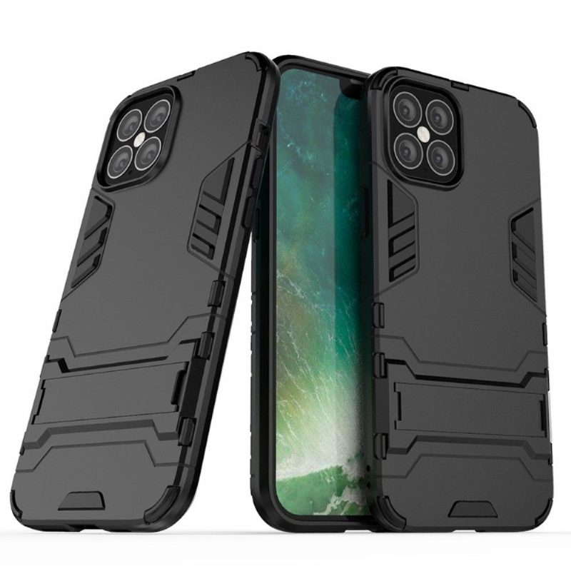 Case iPhone 12 Pro Max Cool Guard Iskunkestävä Integroidulla Jalustalla