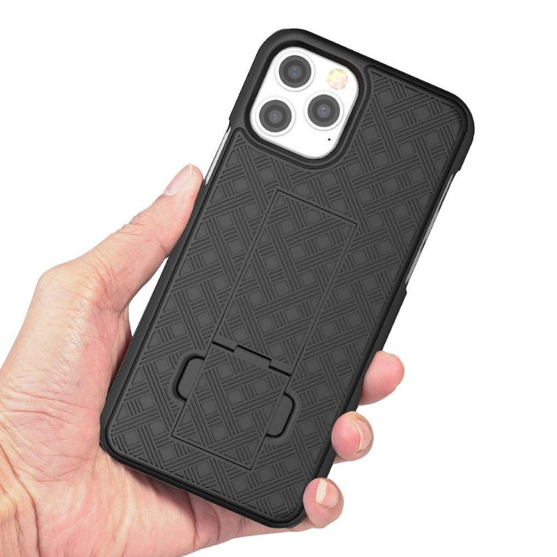 Case iPhone 12 Pro Max Murtumaton Puhelinkuoret Integroitu Vyöpidikkeellä