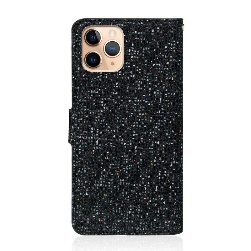 Kotelot iPhone 12 Pro Max Suojakuori Glitter-korttikotelo