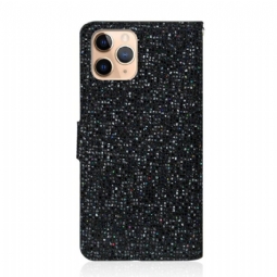 Kotelot iPhone 12 Pro Max Suojakuori Glitter-korttikotelo