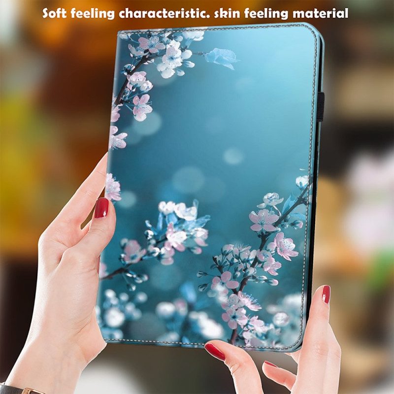 Kotelot Samsung Galaxy Tab S9 Fe Luumunkukkia