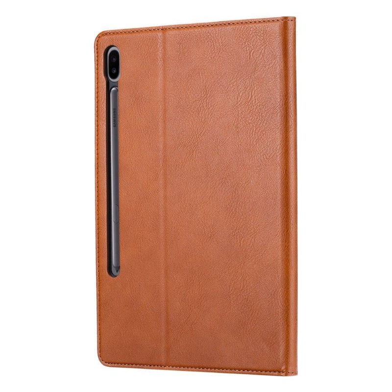 Flip Case Samsung Galaxy Tab S7+ Hemming Telinekotelo Keinonahkaa