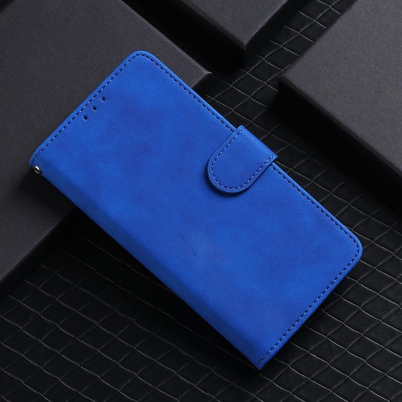 Flip Case OnePlus Nord Hemming Kotelot Flip Faux Leather Blue