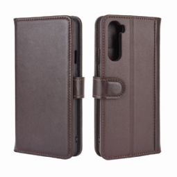 Flip Case OnePlus Nord Hemming Premium Nahka