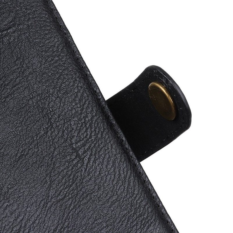 Kotelot OnePlus Nord Alkuperäinen Khazneh Leather Effect -korttikotelo