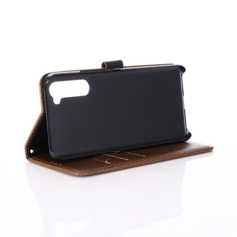 Kotelot OnePlus Nord Faux Leather Retro